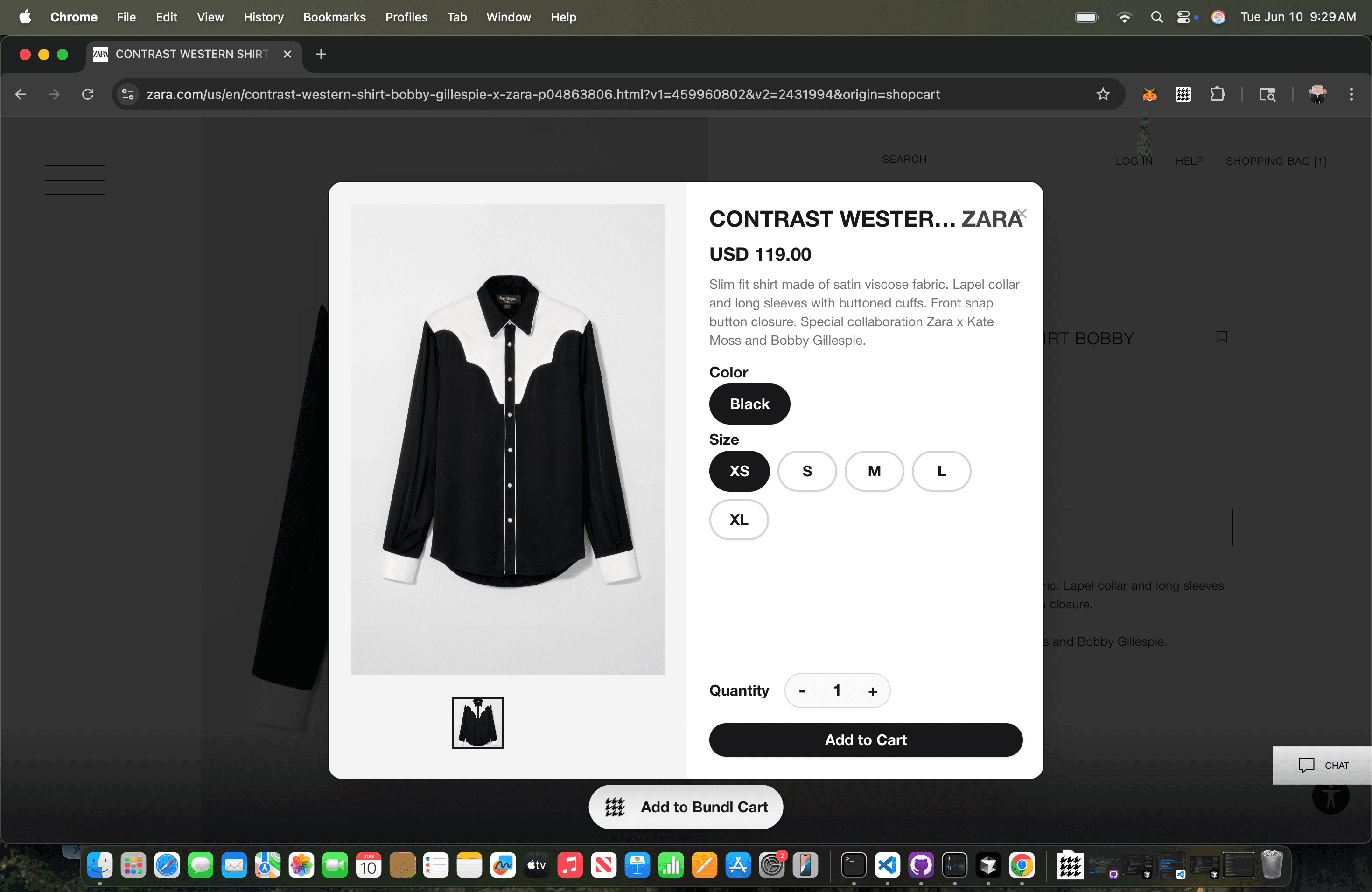 Unified Shopping Cart