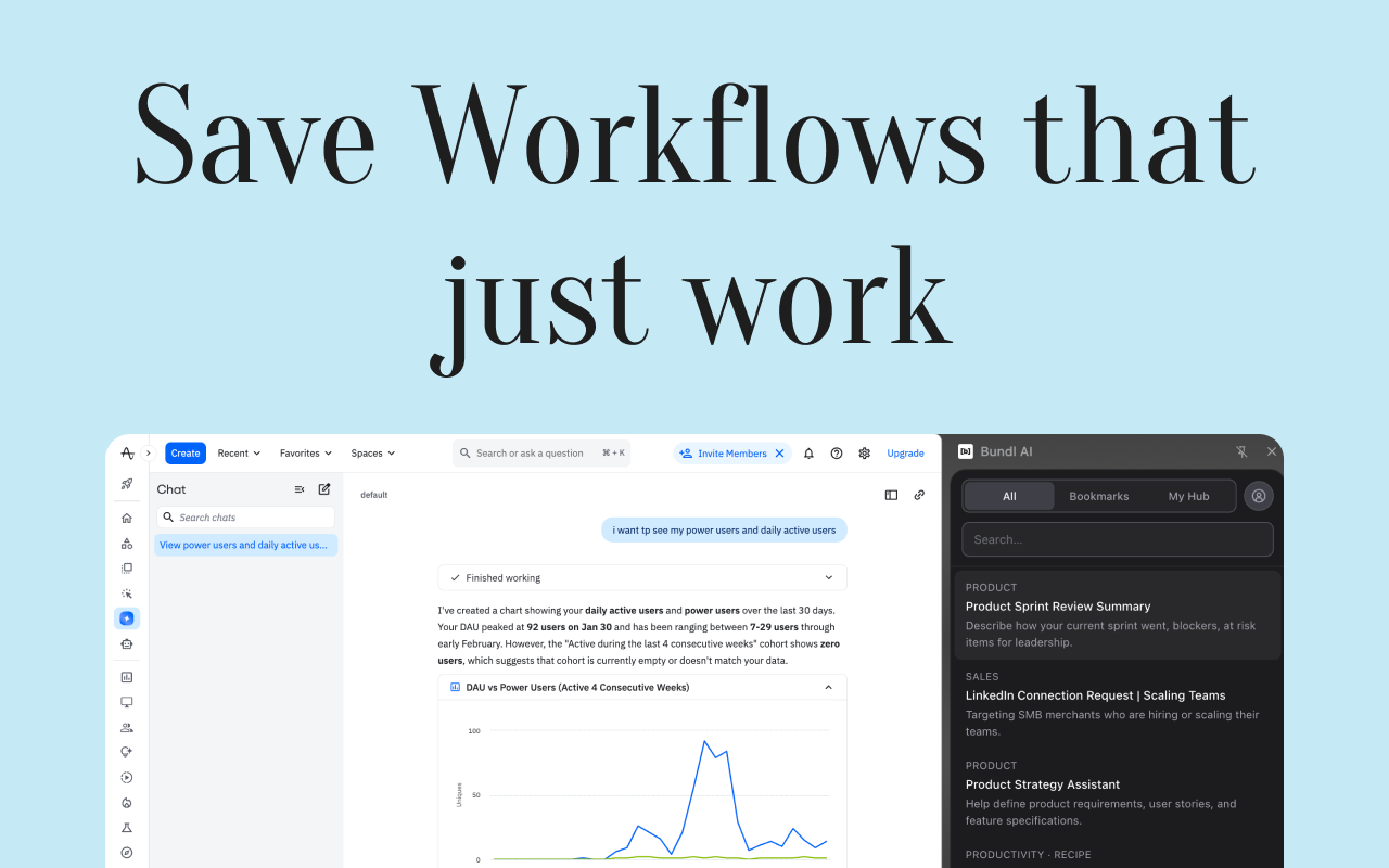 Bundl extension screenshot 1